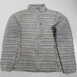 Patagonia Women's Ultralight Down Jacket Tailored Grey TGY 84761SP14 Size L
